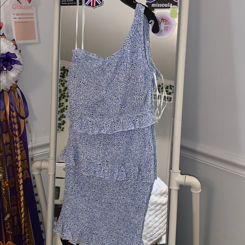 Princess Polly fitted one shoulder dress